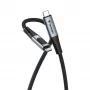 Verbatim Sync & Charge USB C - USB C 100W Display 120 cm, 1,2 m, USB C, USB C, USB 2.0, 0,48 Gbit/s, musta