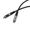 Verbatim Sync & Charge USB-C - USB-C 240W -kaapeli näytöllä 120 cm