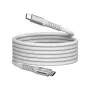 Verbatim Sync & Charge Magnetic -kaapeli - 60W USB-C - USB-C 120 cm harmaa