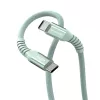 Verbatim Sync & Charge Magnetic -kaapeli - 100W USB-C - USB-C 120 cm vihreä