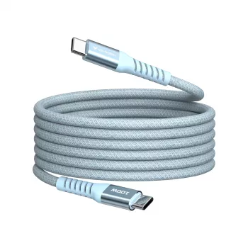 Verbatim Sync & Charge magneettikaapeli – 100W USB-C - USB-C 120 cm sininen