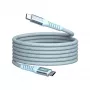 Verbatim Sync & Charge magneettikaapeli – 100W USB-C - USB-C 120 cm sininen