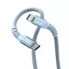 Verbatim Sync & Charge magneettikaapeli – 100W USB-C - USB-C 120 cm sininen
