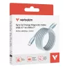 Verbatim Sync & Charge magneettikaapeli – 100W USB-C - USB-C 120 cm sininen