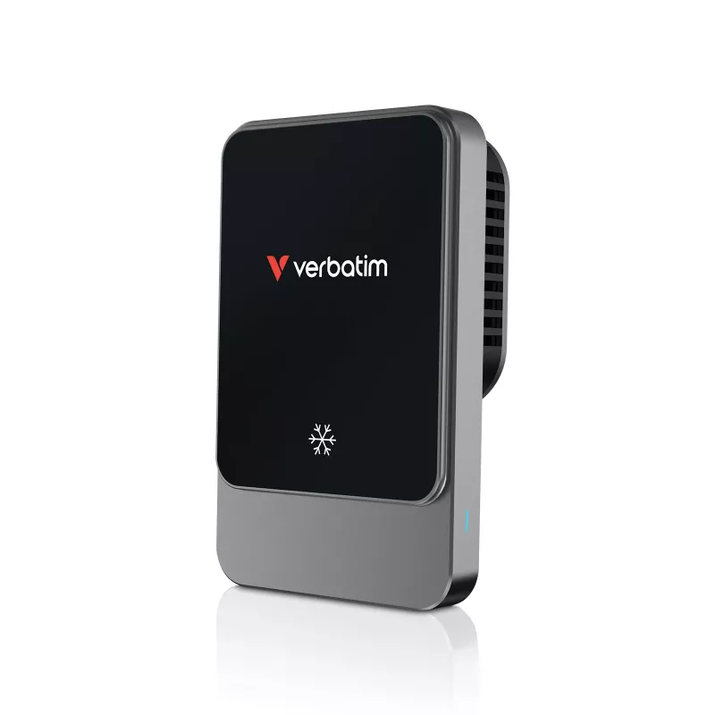 Verbatim Charge 'n' Drive magneettinen langaton autolaturi, auto, USB, langaton lataus, 1 m, musta