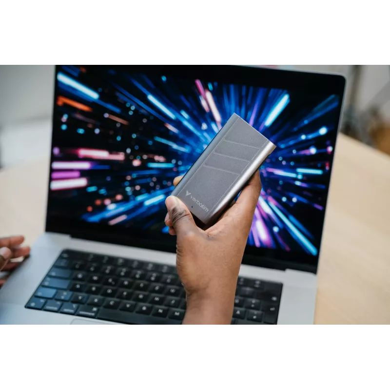 Verbatim TurboMetal SSD USB4 2TB USB Type-C USB4 Gen 2x2 hopea