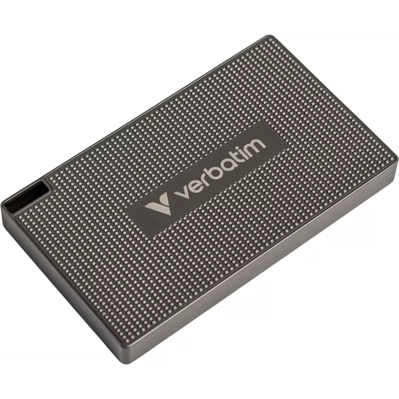 Verbatim Metal Mini SSD USB-C 3. Gen 2 512 GB, 512 GB, USB Type-C, USB 3.2 Gen 2x2, 2000 MB/s, 10 Gbit/s, harmaa
