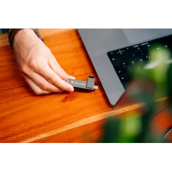 Verbatim Dual QuickStick USB-muistitikku 512 GB USB Type-A / USB Type-C 3.2 Gen 1 (3.1 Gen 1) harmaa