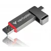 Verbatim Dual QuickStick USB-muistitikku 512 GB USB Type-A / USB Type-C 3.2 Gen 1 (3.1 Gen 1) harmaa