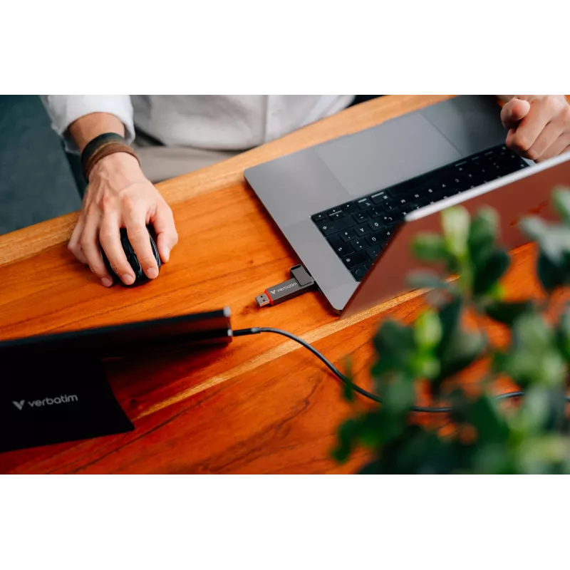 Verbatim Dual QuickStick USB-muistitikku 1 TB USB Type-A / USB Type-C 3.2 Gen 1 (3.1 Gen 1) harmaa
