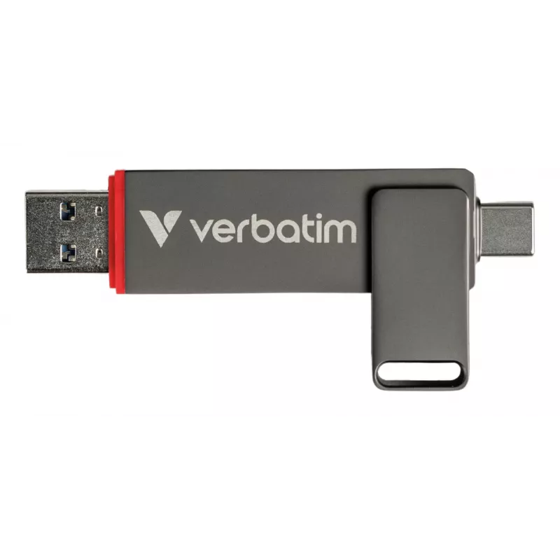 Verbatim Dual QuickStick USB-muistitikku 1 TB USB Type-A / USB Type-C 3.2 Gen 1 (3.1 Gen 1) harmaa