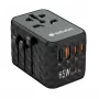Verbatim UTA-05 65W GaN III -yleismatka-adapteri, 2 x USB-C PD & QC 4+ & 2 x USB-A -liitännät