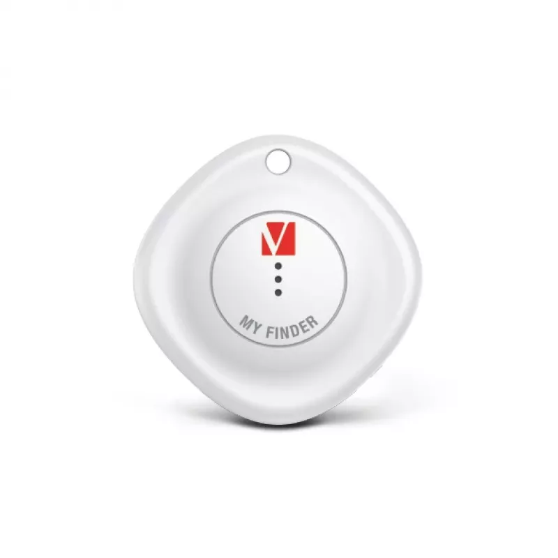 Verbatim MYF-02 Bluetooth-esineenetsijä 2 kpl:n pakkaus musta/valkoinen