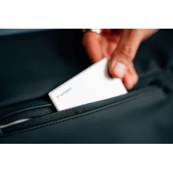Verbatim My Finder Card Bluetooth-esineenetsijä 1 kpl:n pakkaus hopea, henkilökohtainen, etsijä, hopea, pölynkestävä, vesitiivis, IP66, 1440 h