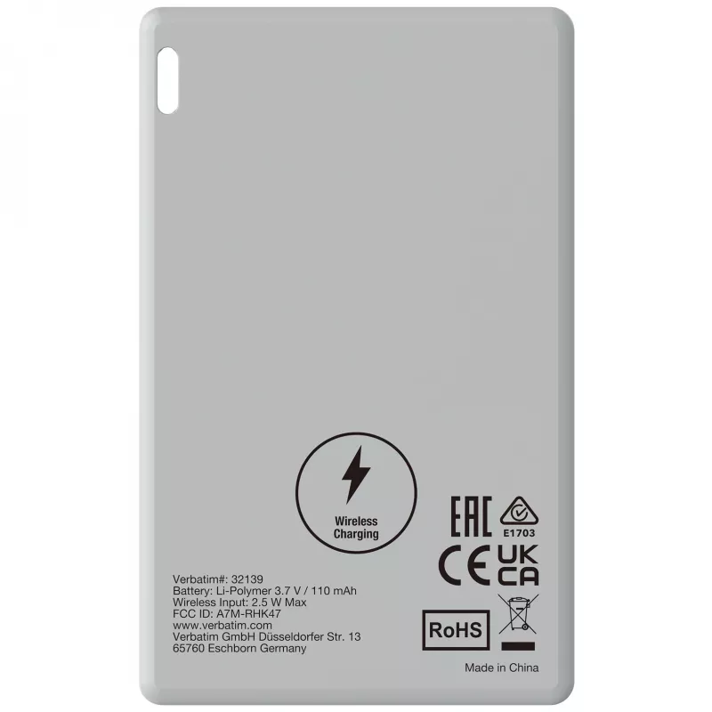 Verbatim My Finder Card Bluetooth-esineenetsijä 3 kpl:n pakkaus musta / hopea / valkoinen