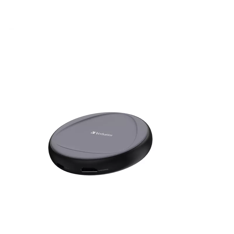 Verbatim Share My Screen USB-C langaton näyttösovitin 4K ja keskitin WDA-02