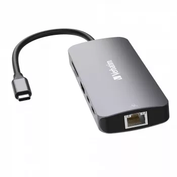 Verbatim CMH-09 USB Type-C 10 000 Mbit/s hopea