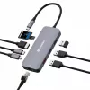 Verbatim CMH-09 USB Type-C 10 000 Mbit/s hopea