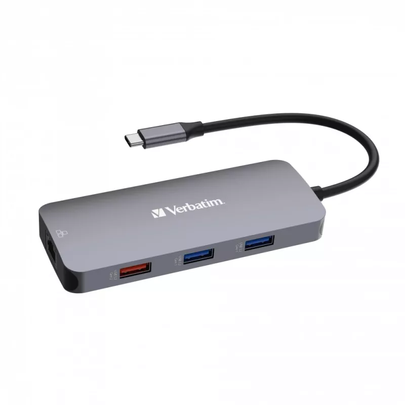 Verbatim CMH-09 USB Type-C 10 000 Mbit/s hopea