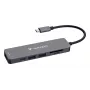 Verbatim USB-C Essentials -multiport-keskitin 6 porttia: HDMI, USB-C PD, USB-A 3.2 Gen 1, USB-A, SD & microSD