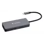 Verbatim USB-C Essentials -multiport-keskitin 6 porttia: RJ45, HDMI, USB-C PD, 3 x USB-A 3.2 Gen 1