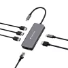 Verbatim USB-C Essentials -multiport-keskitin 6 porttia: RJ45, HDMI, USB-C PD, 3 x USB-A 3.2 Gen 1