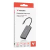 Verbatim USB-C Essentials -multiport-keskitin 6 porttia: RJ45, HDMI, USB-C PD, 3 x USB-A 3.2 Gen 1