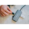 Verbatim USB-C Essentials -multiport-keskitin 6 porttia: RJ45, HDMI, USB-C PD, 3 x USB-A 3.2 Gen 1