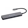 Verbatim USB-C Essentials -multiport-keskitin 7 porttia: HDMI, USB-C, USB-C 3.2 Gen 1, 2 x USB-A 3.2 Gen 1, SD & microSD