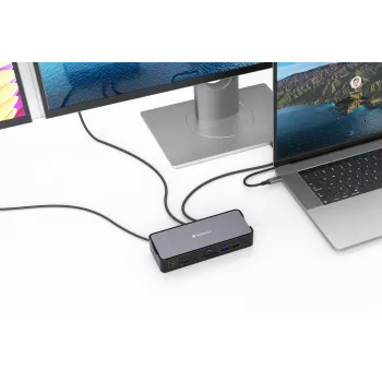 Verbatim CDS-15 langallinen USB 3.2 Gen 1 (3.1 Gen 1) Type-C musta, harmaa