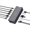 Verbatim CDS-15 langallinen USB 3.2 Gen 1 (3.1 Gen 1) Type-C musta, harmaa