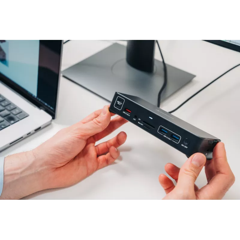 Verbatim CDS-15 langallinen USB 3.2 Gen 1 (3.1 Gen 1) Type-C musta, harmaa