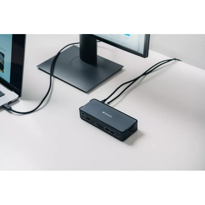 Verbatim CDS-15 langallinen USB 3.2 Gen 1 (3.1 Gen 1) Type-C musta, harmaa