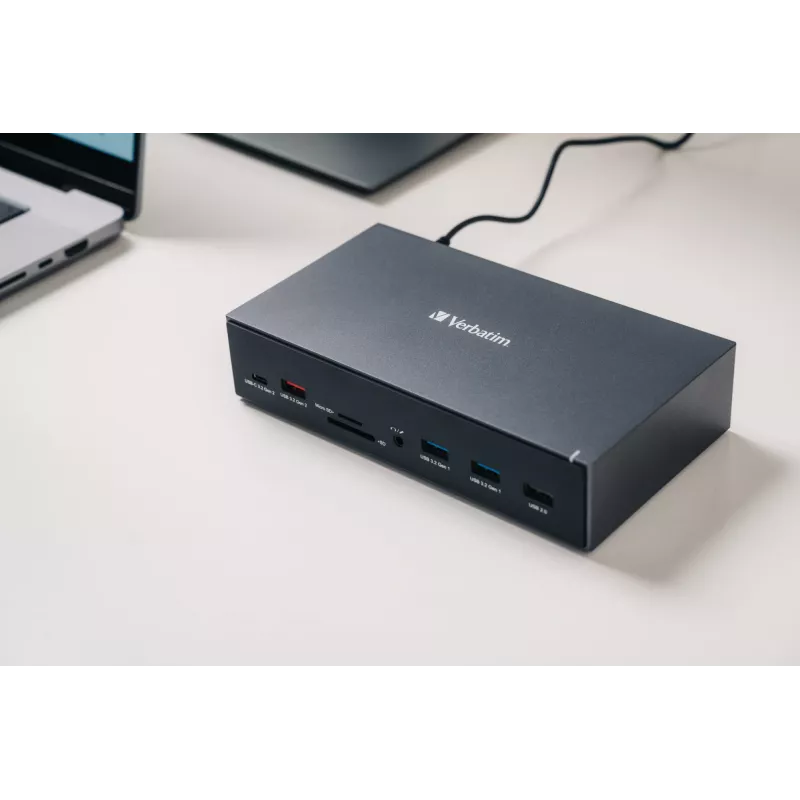 Verbatim CDS-17 langallinen USB 3.2 Gen 1 (3.1 Gen 1) Type-C musta, harmaa