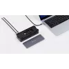 Verbatim CDS-15S langallinen USB 3.2 Gen 1 (3.1 Gen 1) Type-C musta, harmaa
