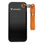 Verbatim Pocket SSD USB 3.2 Gen 2 2TB musta/oranssi, 2 TB, USB Type-C, 3.2 Gen 2 (3.1 Gen 2), 1000 MB/s, 10 Gbit/s, musta, oranssi