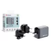 Verbatim GNC-65 GaN-laturi 65W 2 x USB-C PD 65W / 1 x USB-A QC 3.0 (EU/UK/US)