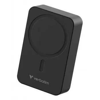 Verbatim Charge 'n' Go Essentials -varavirtalähde magneettinen langaton 20000 mAh musta