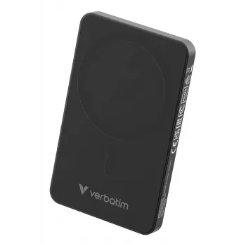 Verbatim Charge 'n' Go Essentials magneettinen langaton varavirtalähde 5000 mAh musta
