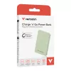 Verbatim Charge 'n' Go Essentials magneettinen langaton varavirtalähde 5000 mAh vihreä