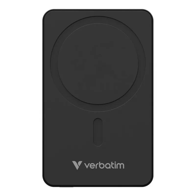Verbatim Charge 'n' Go Essentials magneettinen langaton varavirtalähde 10000 mAh musta