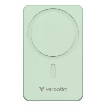 Verbatim Charge 'n' Go Essentials magneettinen langaton varavirtalähde 10000 mAh vihreä