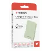 Verbatim Charge 'n' Go Essentials magneettinen langaton varavirtalähde 10000 mAh vihreä