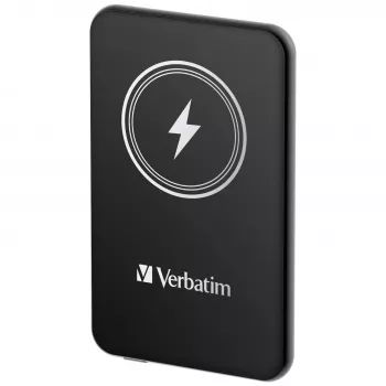 Varavirtalähde VERBATIM Charge 'n' Go 5000 mAh magneettinen langaton, musta
