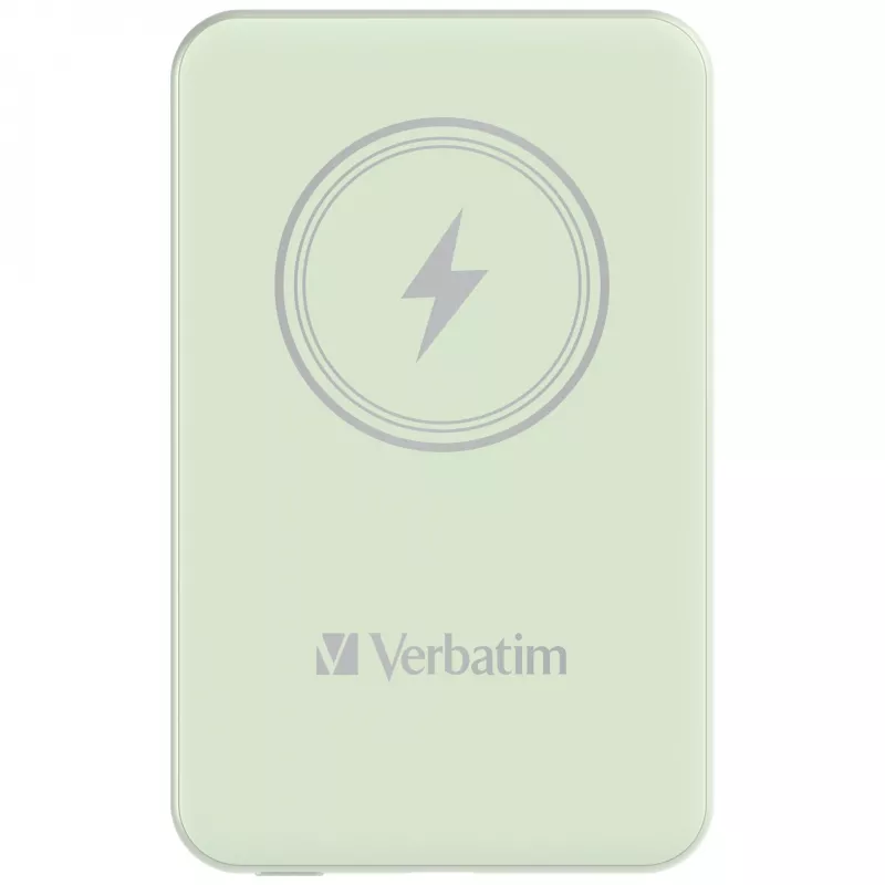 Verbatim Charge 'n' Go magneettinen langaton varavirtalähde 5000 mAh vihreä