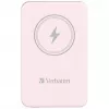 Verbatim Charge 'n' Go magneettinen langaton varavirtalähde 5000mAh pinkki