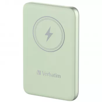 Verbatim Charge 'n' Go magneettinen langaton varavirtalähde 10000mAh vihreä