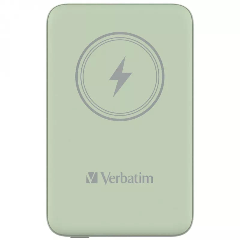 Verbatim Charge 'n' Go magneettinen langaton varavirtalähde 10000mAh vihreä