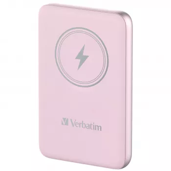 Verbatim Charge 'n' Go magneettinen langaton varavirtalähde 10000mAh pinkki