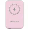 Verbatim Charge 'n' Go magneettinen langaton varavirtalähde 10000mAh pinkki